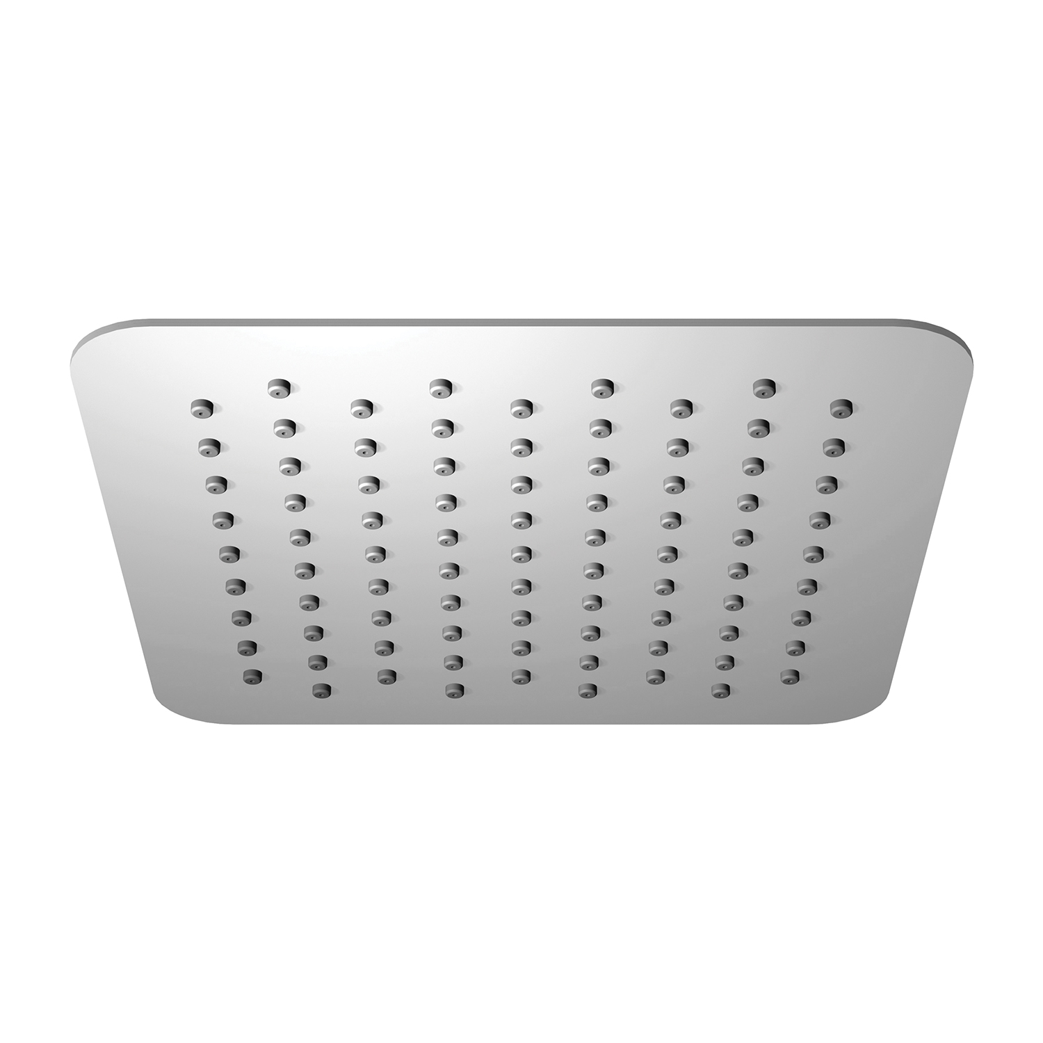 Omnires Ultra Slimline soffione doccia 20x20 cm quadrata cromo WGU220CR