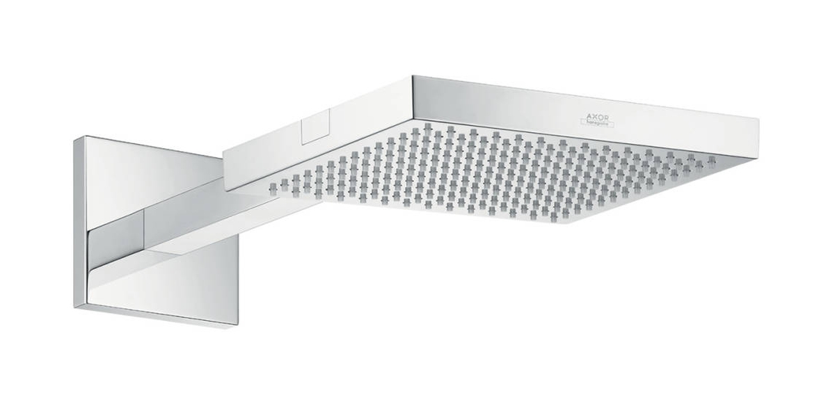 Axor Starck soffione doccia 24x24 cm quadrata cromo 10925000