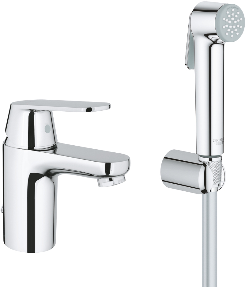 Grohe Eurosmart Cosmopolitan rubinetto per lavabo verticale StarLight Chrome 23125000