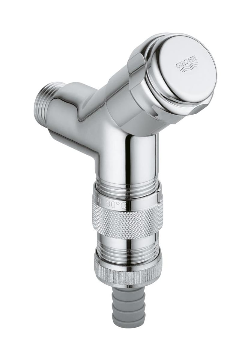 Grohe Was rubinetto d'arresto a parete StarLight Chrome 41015000