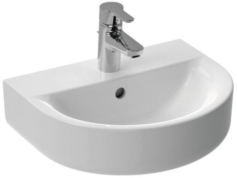 Ideal Standard Connect lavabo 45x36 cm semicircolare a parete bianco E796801