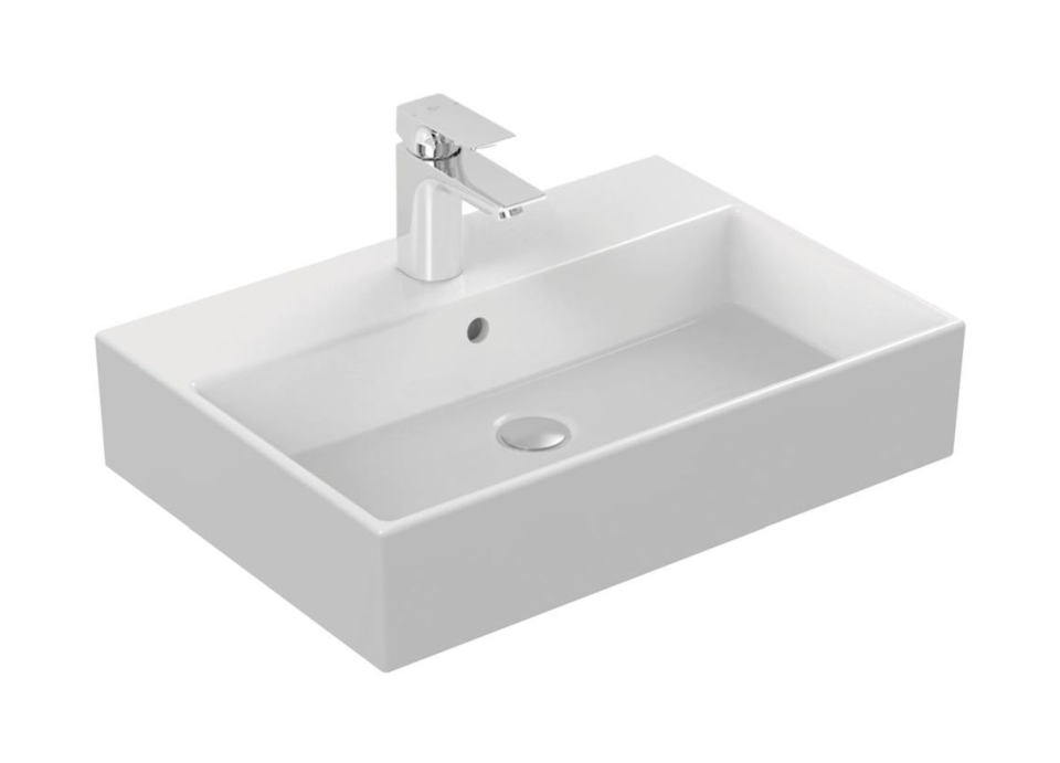 Ideal Standard Strada lavabo 60x42 cm rettangolare a parete-da appoggio bianco K077801