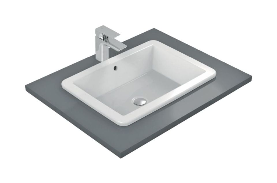 Ideal Standard Strada lavabo 60x44 cm rettangolare da incasso bianco K078001