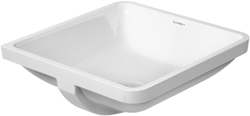 Duravit Starck 3 lavabo 43x43 cm quadrata sottopiano bianco 0305430000