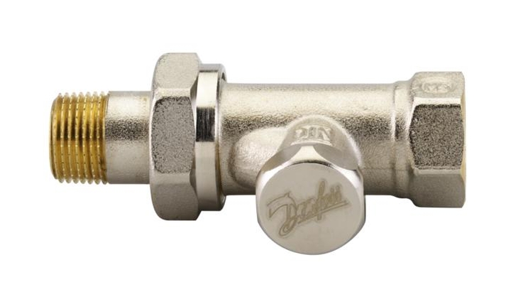 Danfoss RLV-S rubinetto semplice nichel 003L0122