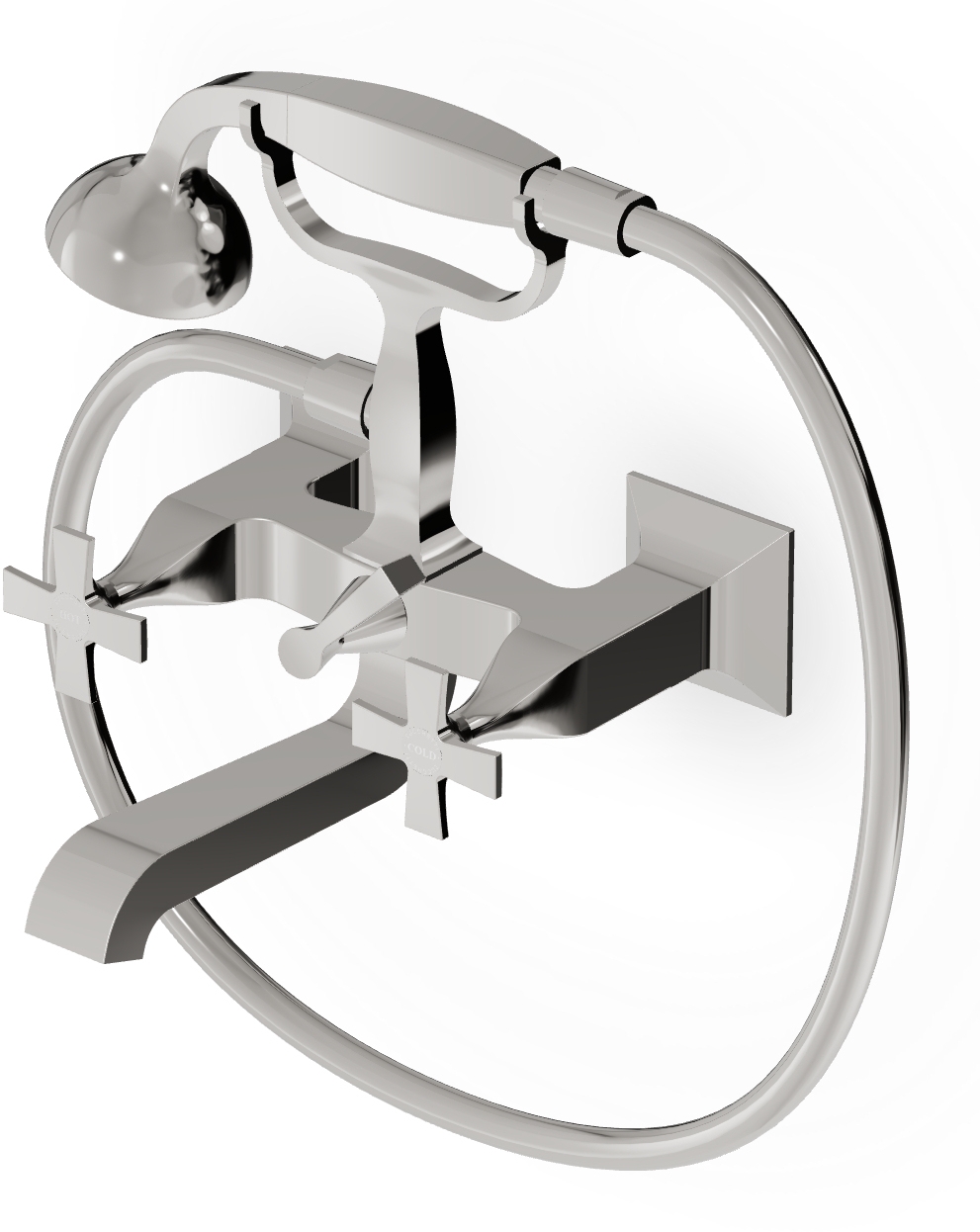 Zucchetti Bellagio rubinetto per vasca e doccia a parete || ZB1228.C8