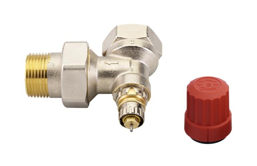 Danfoss RA-N valvola angolare termostatica nichel 013G0037