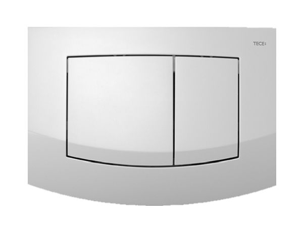 Tece Ambia placca di comando per WC bianco 9.240.200