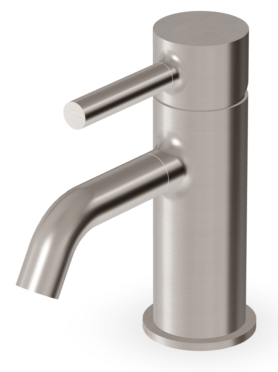 Zucchetti Pan rubinetto per lavabo verticale nichel ZP6242.C3