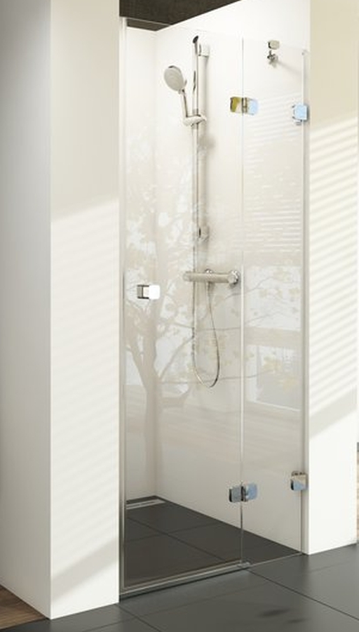 Ravak Brillant porta doccia 90 cm a battente cromo lucida/vetro trasparente 0UP7AA00Z1
