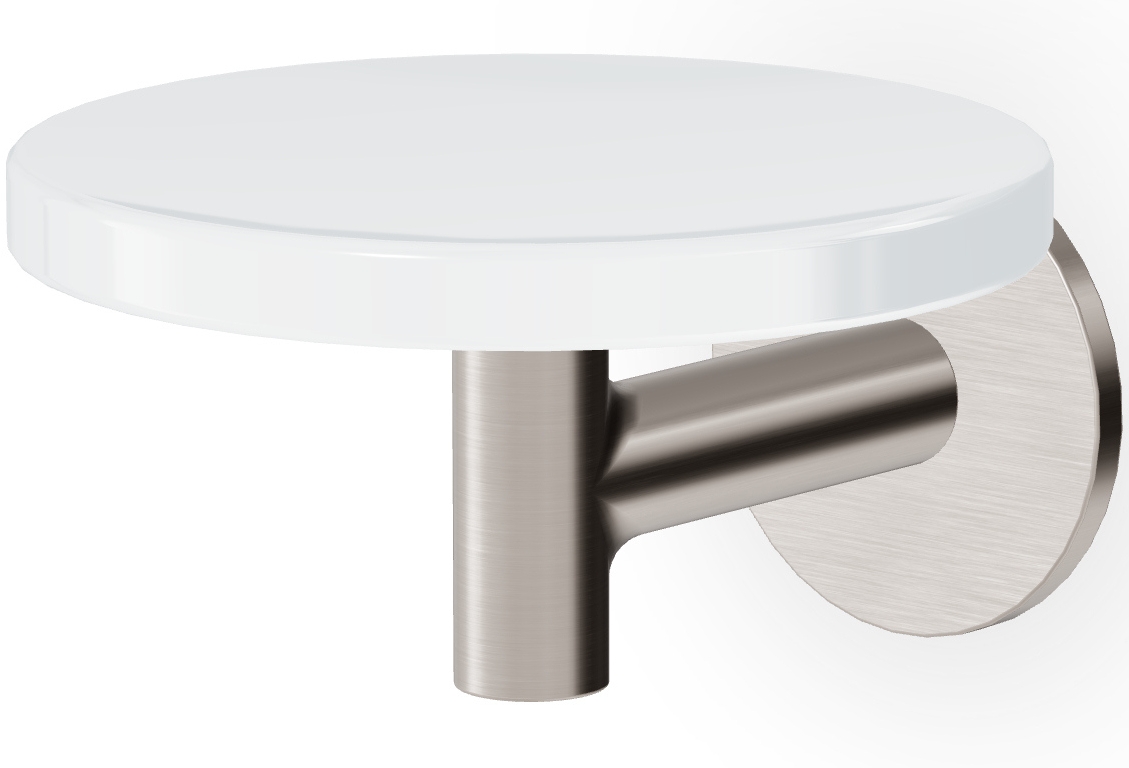 Zucchetti Pan portasapone a parete nichel-bianco ZAC610.C3