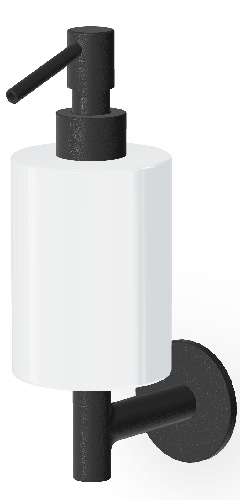 Zucchetti Pan dispenser di sapone liquido 300 ml ceramica-nero ZAC615.N1