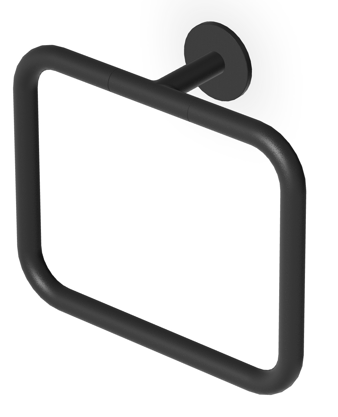Zucchetti Pan portasciugamani nero ZAC625.N1