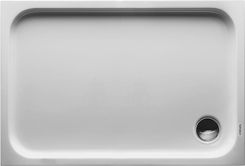 Duravit D-Code piatto doccia rettangolare 110x75 cm bianco 720097000000001