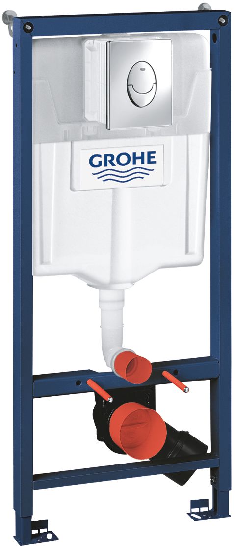 Grohe Rapid SL modulo di installazione con placca di comando per vaso sospeso 38721001