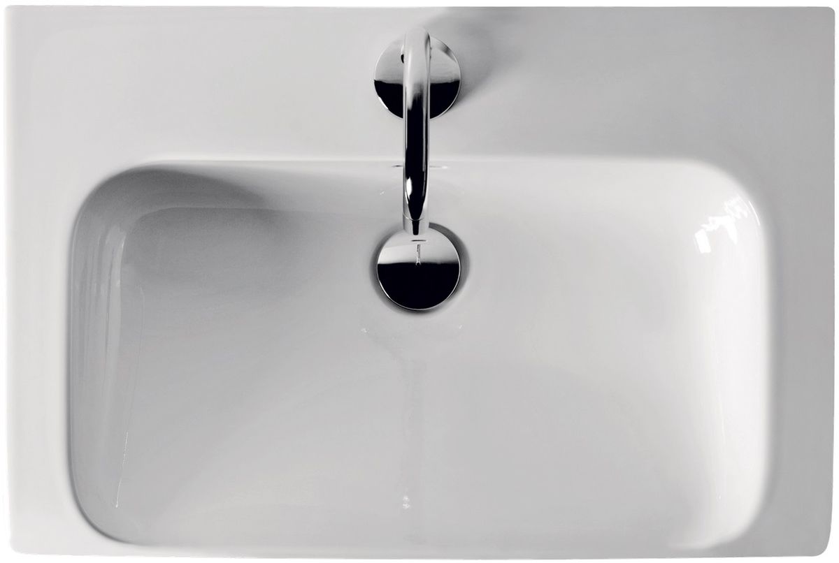Kerasan Agua Libre lavabo 60x40 cm da incasso nero 341131