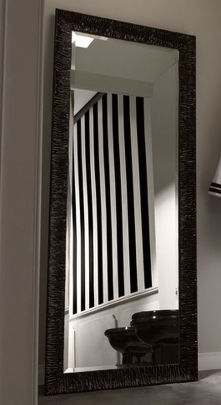 Kerasan Retro specchio 70x180 cm rettangolare nero 736601