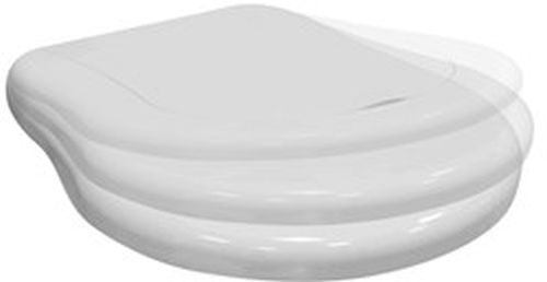 Kerasan Retro copriwater a discesa lenta bianco 108501