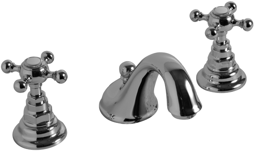 Kerasan Retro rubinetto per lavabo verticale cromo 739190