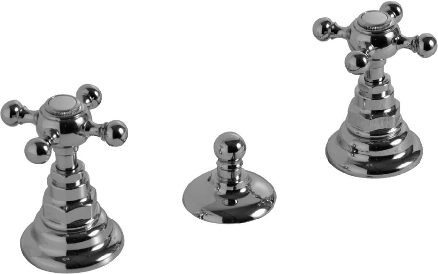 Kerasan Retro rubinetto per bidet verticale cromo 739390