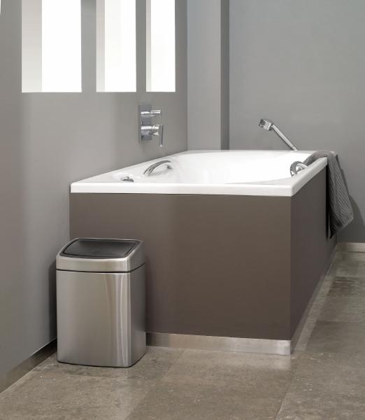Brabantia Touch Bin secchio della spazzatura 10 l acciaio 477201