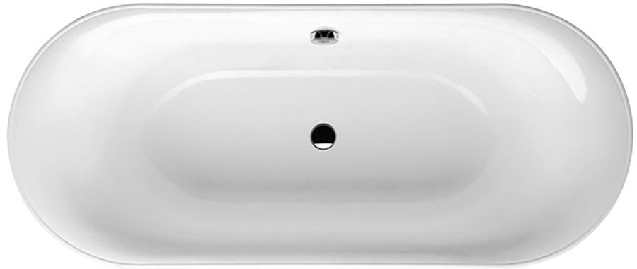 Villeroy & Boch Cetus vasca da bagno ovale 175x75 cm ovale bianco UBQ175CEU7V-01