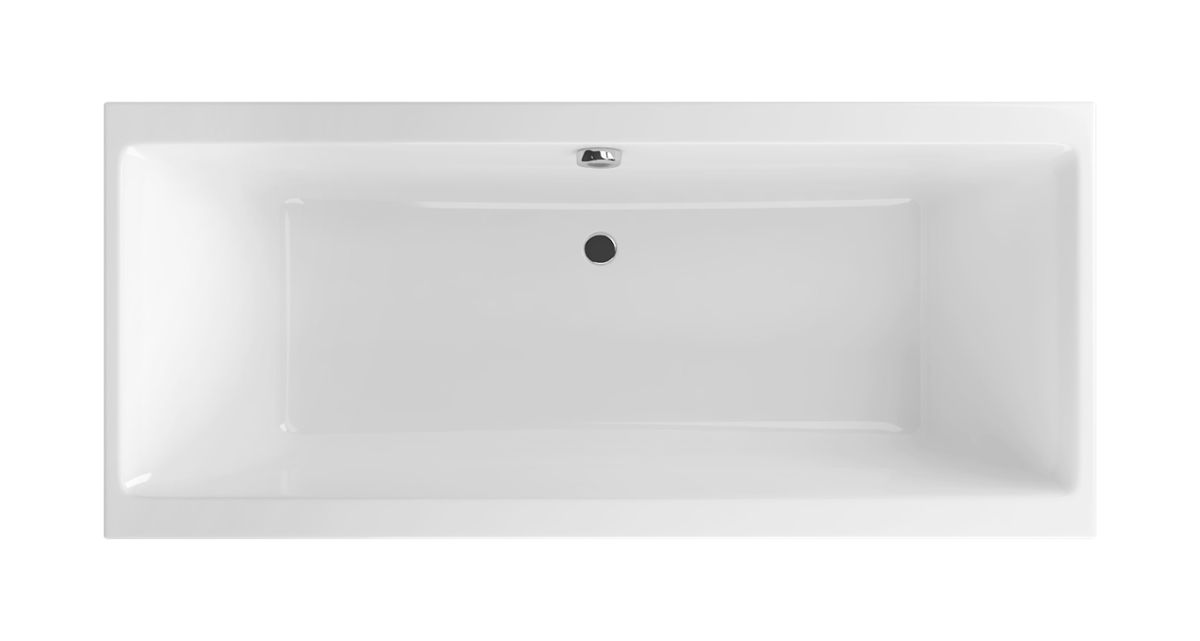 Excellent Pryzmat vasca da bagno rettangolare 170x75.5 cm bianco WAEX.PRY17WH