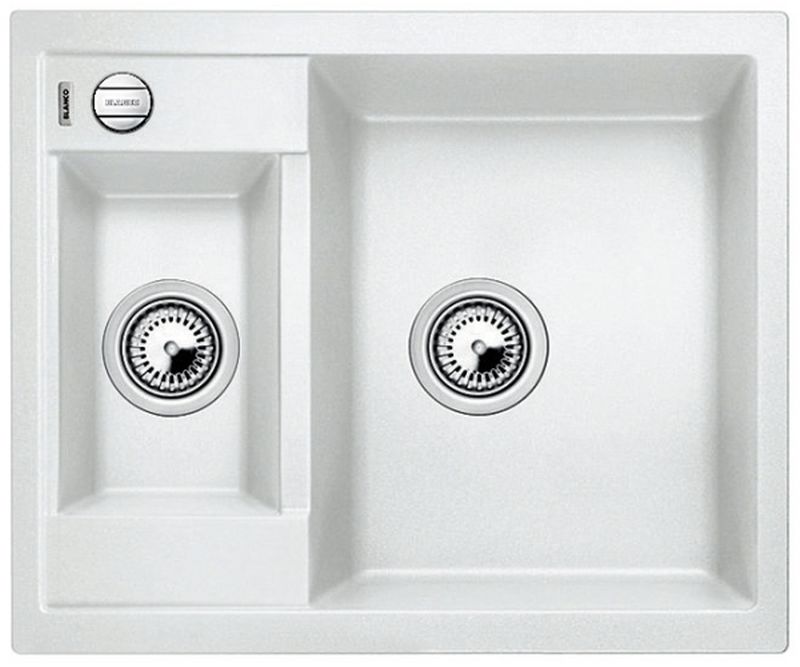 Blanco Metra 6 lavello in granito 61.5x50 cm bianco 516157