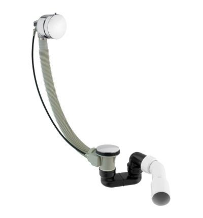 Omnires sifone per vasca da bagno cromo TK122-PLUS-3.01+64-SCR