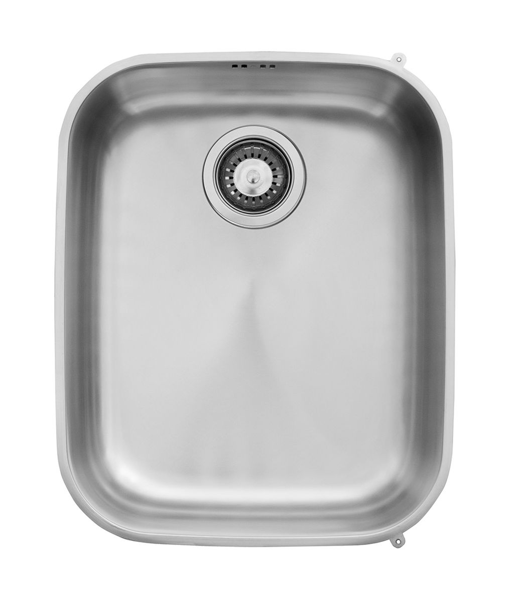 Pyramis Iris lavello in acciaio 52.3x42.4 cm acciaio 100008401