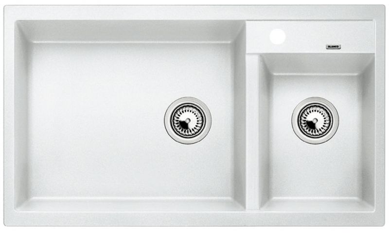 Blanco Metra 9 lavello in granito 86x50 cm bianco 513269