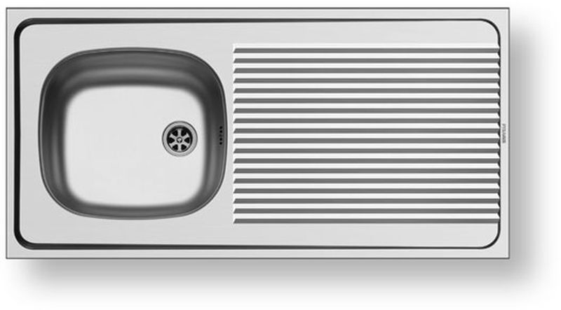 Pyramis Intl lavello in acciaio 100x50 cm 100106601