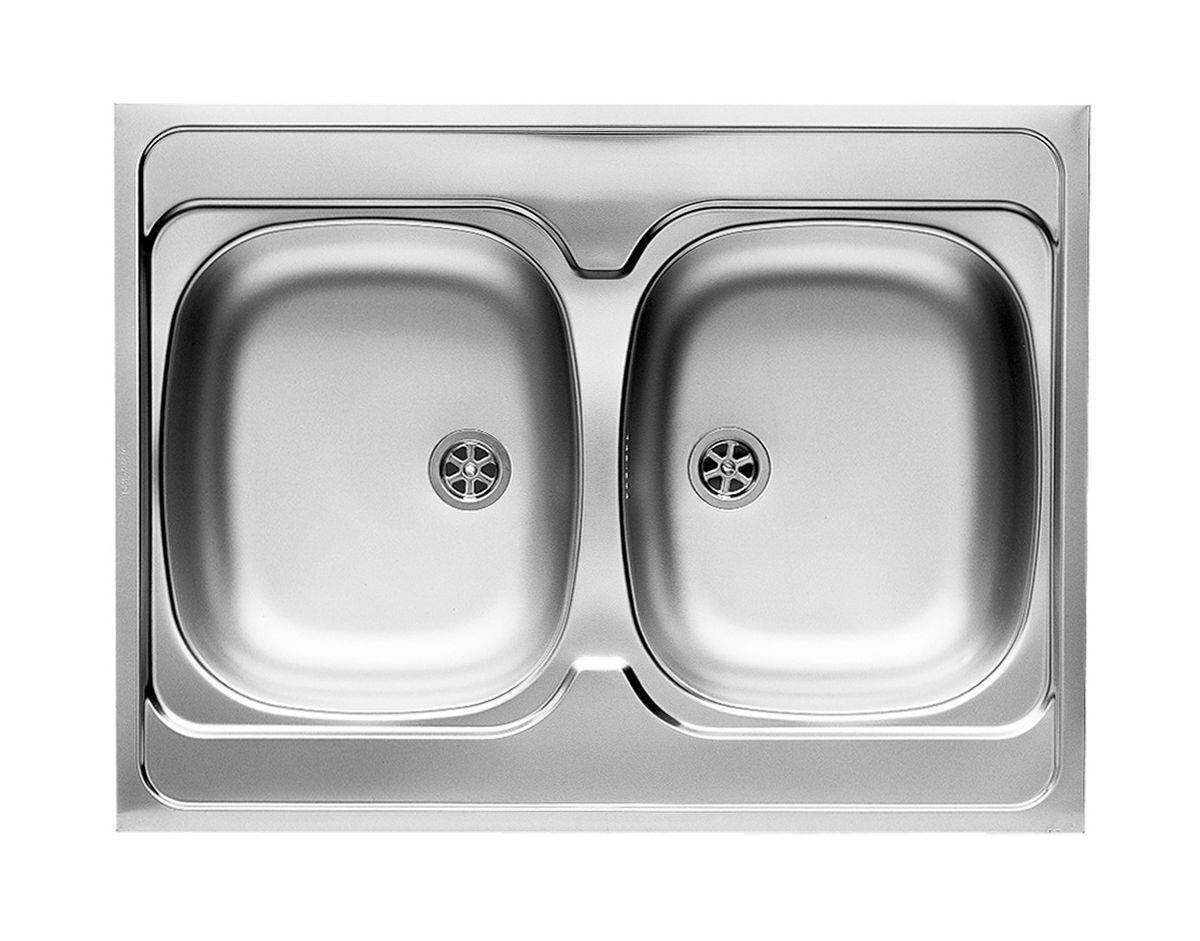 Pyramis Intl lavello in acciaio 80x60 cm 100117801