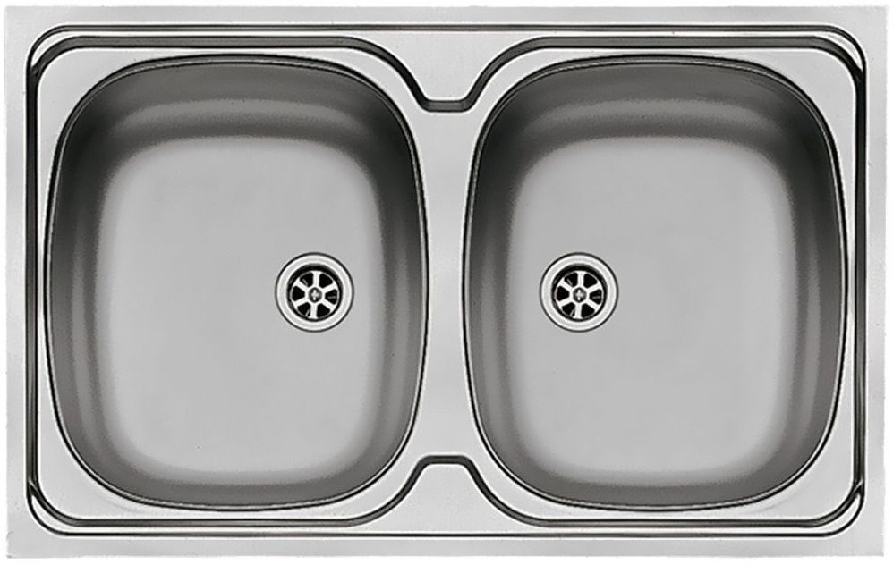 Pyramis Intl lavello in acciaio 80x50 cm 100117901