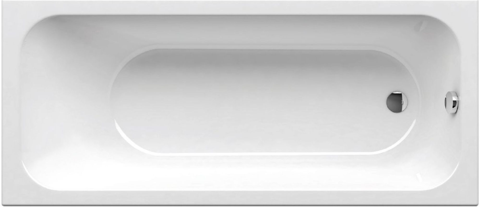 Ravak Chrome vasca da bagno rettangolare 170x75 cm bianco C741000000