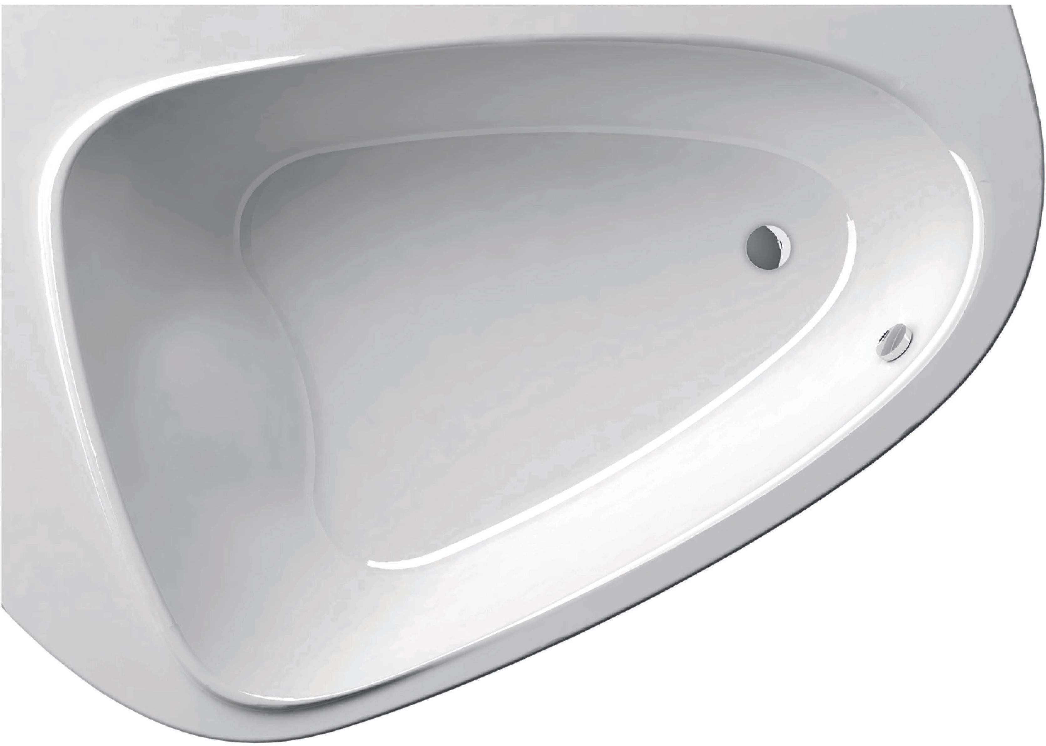 Ravak LoveStory vasca da bagno angolare 196x113.5 cm sinistra bianco C751000000
