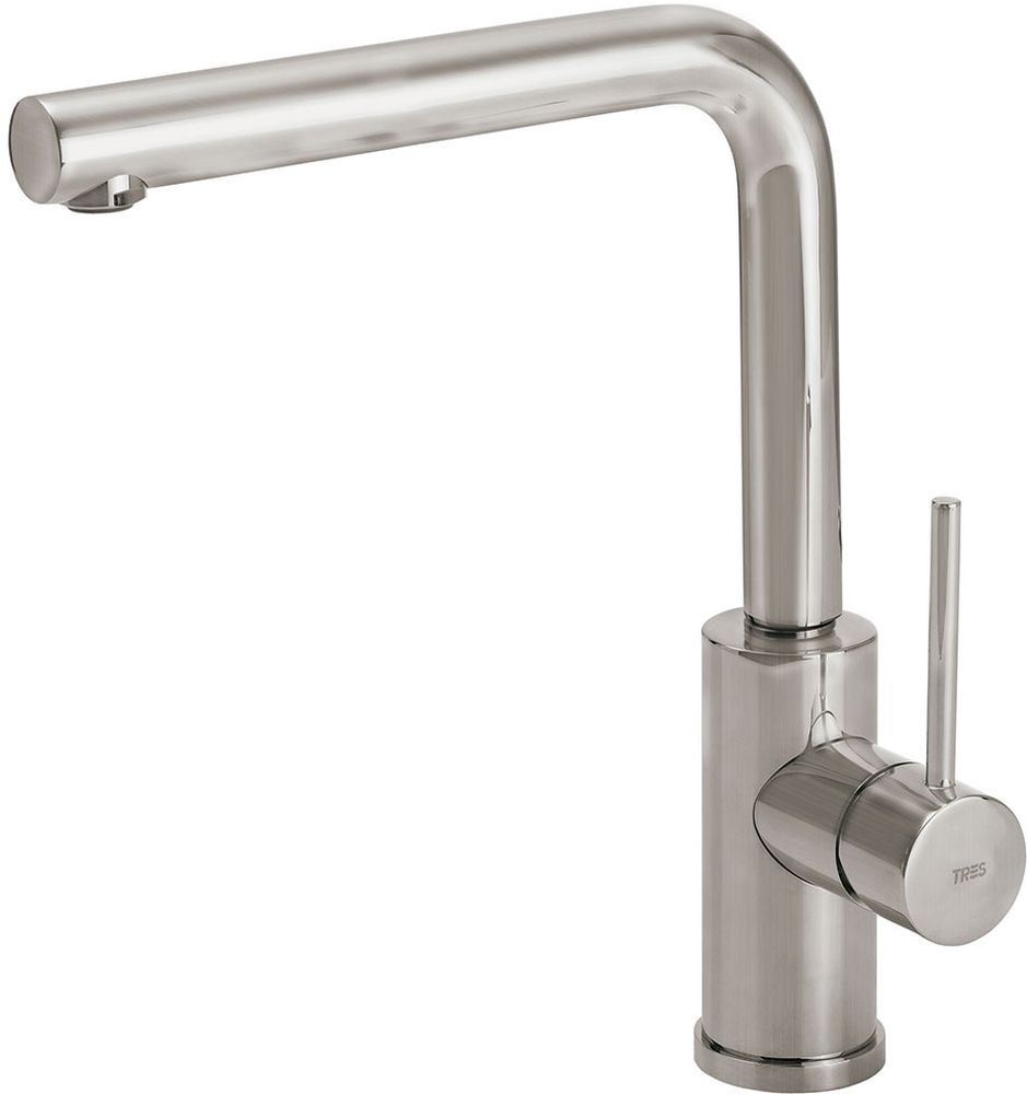 Tres Max-Tres rubinetto da cucina verticale acciaio inossidabile 062.436.01.AC