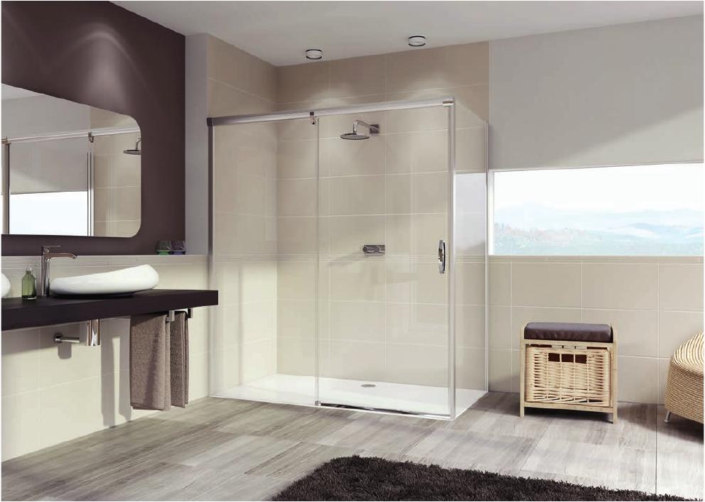 Huppe Aura Elegance 4-kąt parete doccia 90 cm /vetro trasparente 401603.087.322