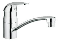 Grohe Euroeco rubinetto da cucina verticale cromo 32750000