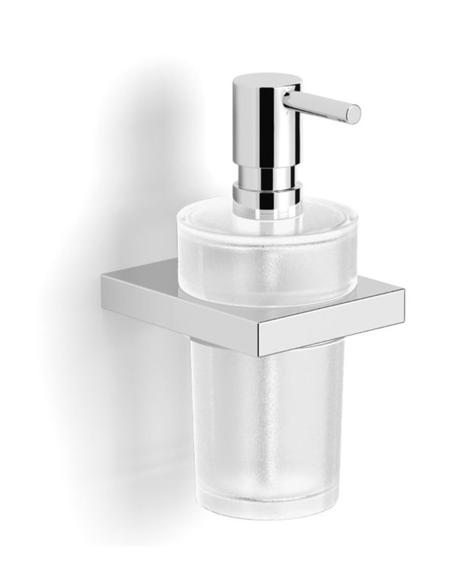 Stella Kobe dispenser di sapone liquido 250 ml cromo-vetro 05.423