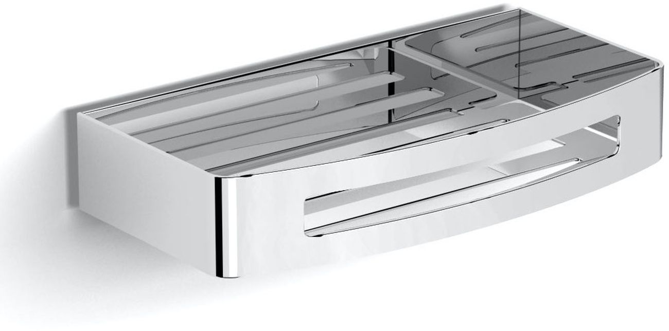 Stella portaoggetti da bagno acciaio 16.035