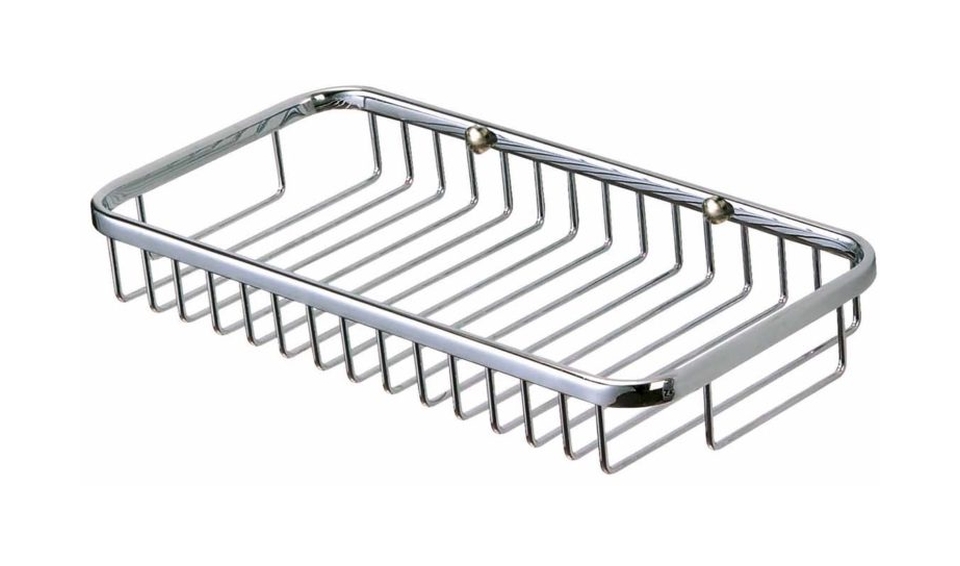 Stella portaoggetti da bagno cromo 16.013