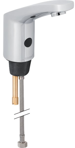 Geberit 185 rubinetto d'arresto per lavabo verticale elettronico cromo 116.235.21.1