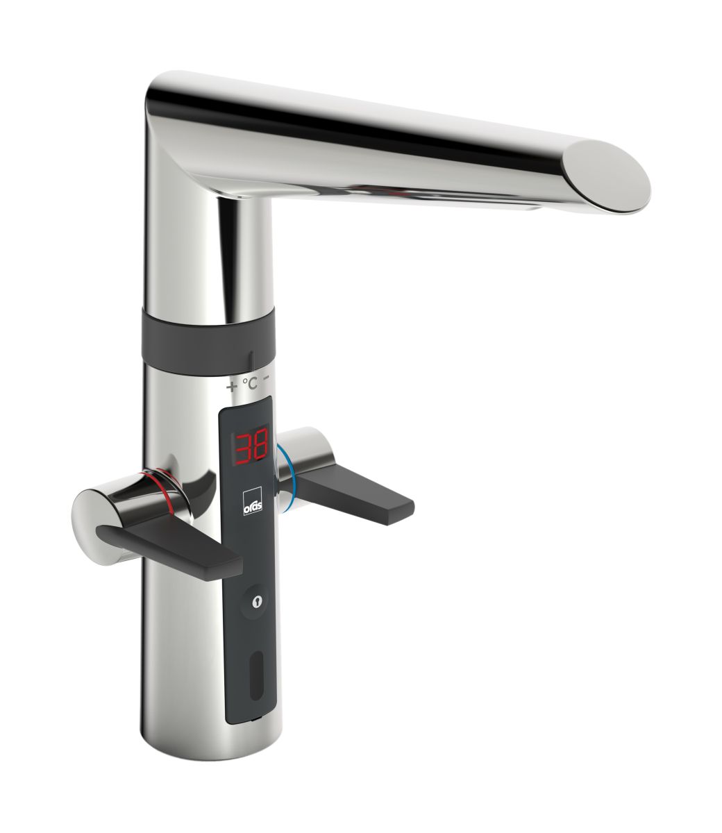 Oras Optima rubinetto da cucina verticale cromo 2722F