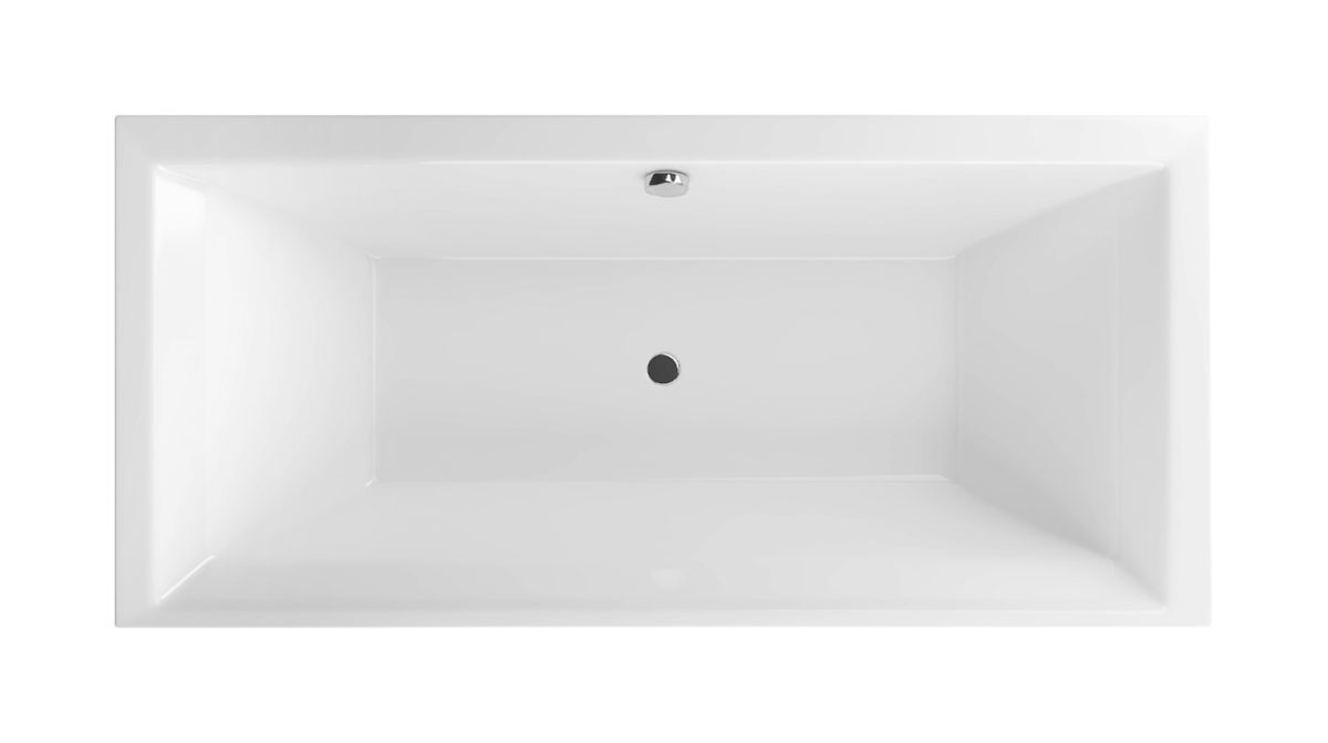 Excellent Crown Grand vasca da bagno rettangolare 189.5x90 cm bianco WAEX.CRG19WH