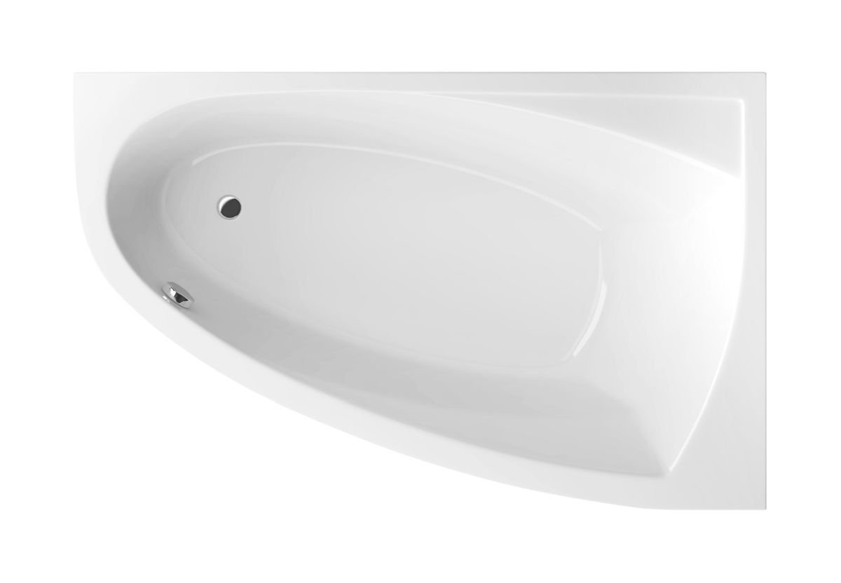 Excellent Aquaria Comfort vasca da bagno angolare 160x100 cm destra bianco WAEX.AQP16WH