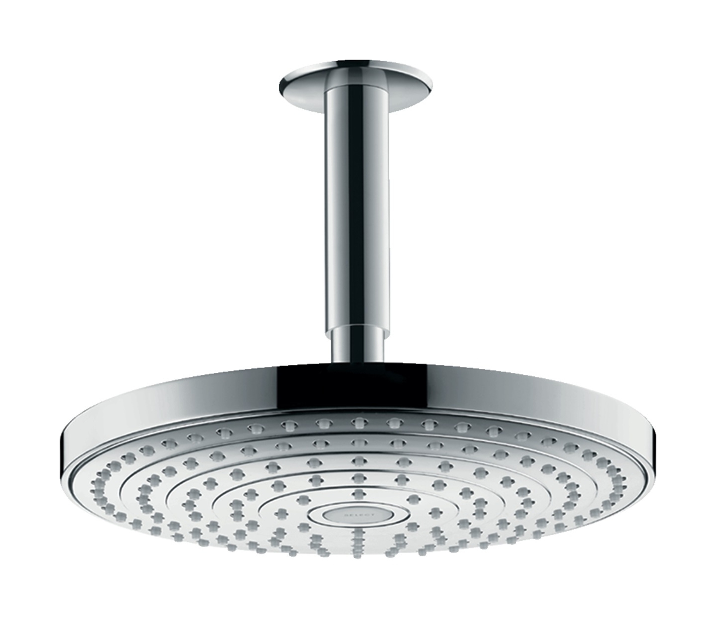 Hansgrohe Raindance soffione doccia 24x24 cm rotonda cromo 26467000