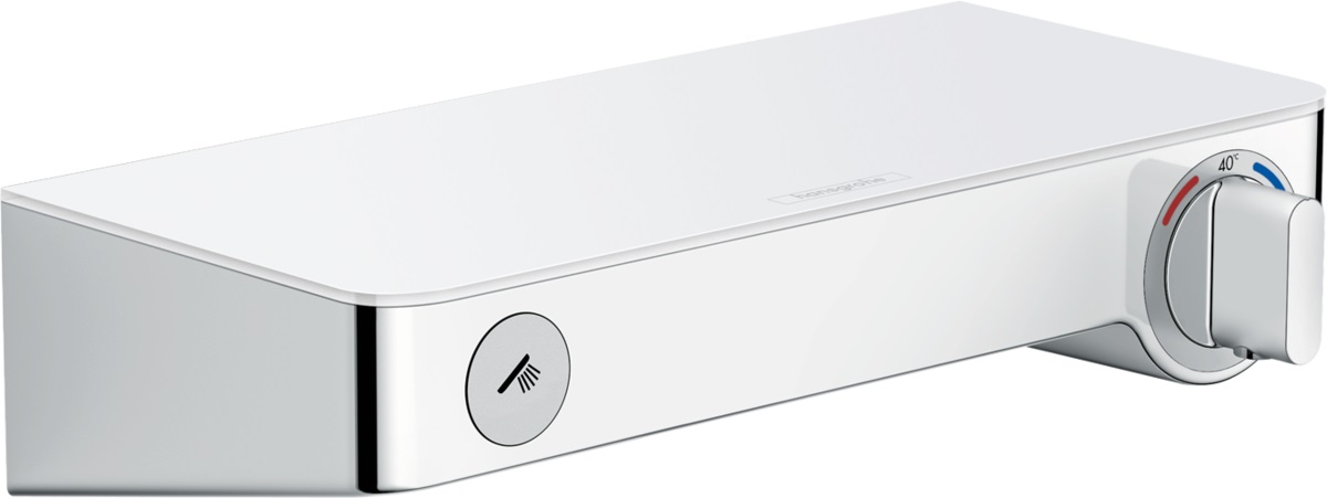 Hansgrohe ShowerSelect rubinetto per doccia a parete con termostato cromo-bianco 13171400
