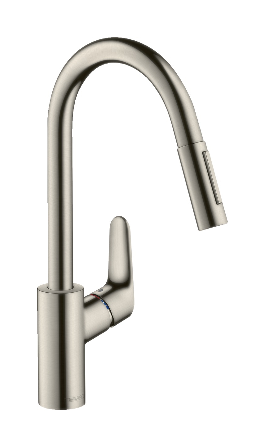 Hansgrohe Focus M41 rubinetto da cucina verticale acciaio inossidabile 31815800
