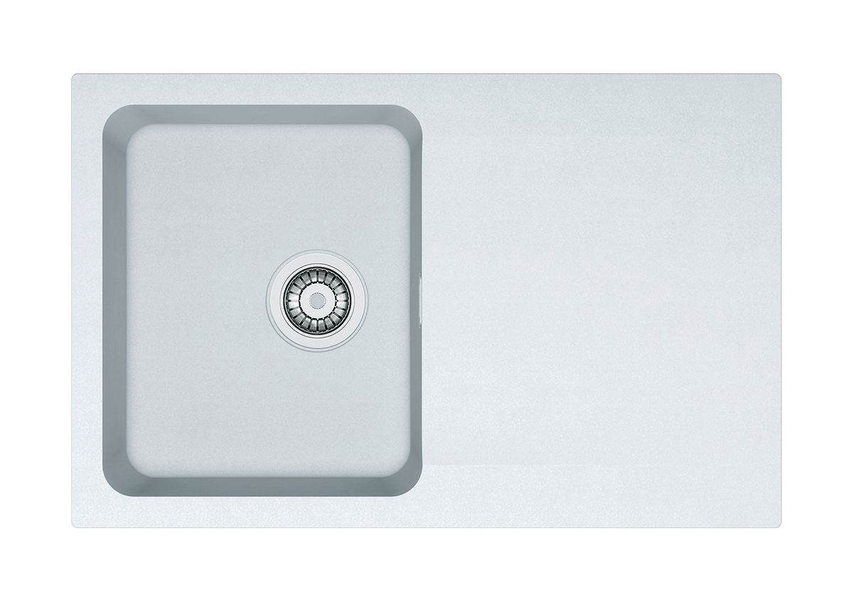 Franke Orion lavello tectonite 78x50 cm bianco 114.0286.449